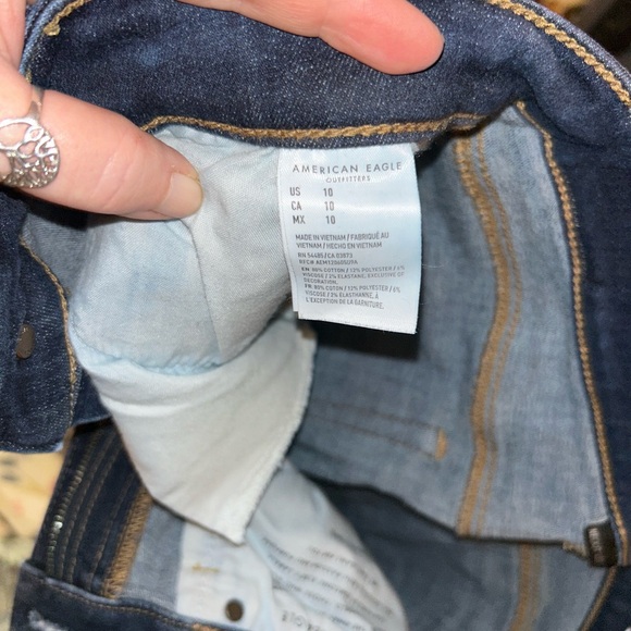 NWOT American Eagle Ne(x)t Level Stretch Skinny Bermuda Shorts | Size 10 - Picture 3 of 6